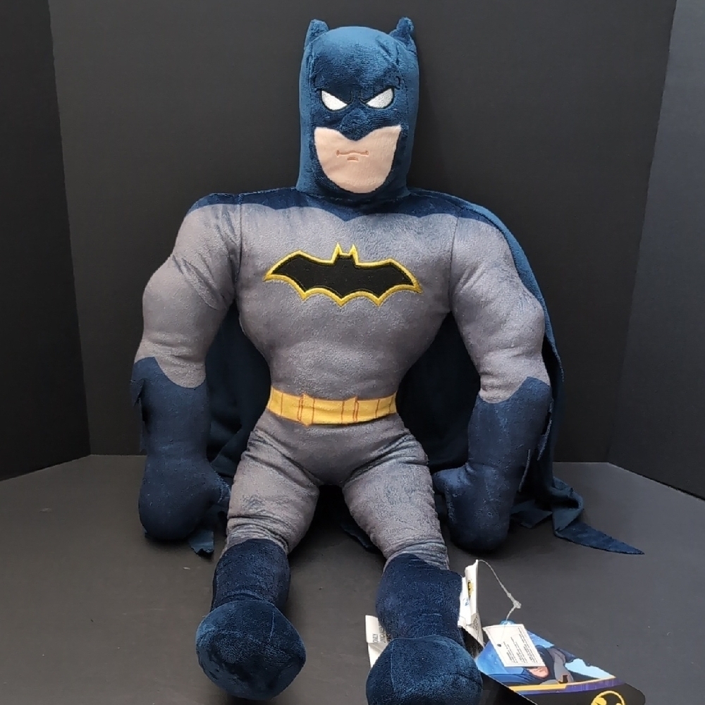NWT,Batman Plush Cuddle Buddy Pillow.